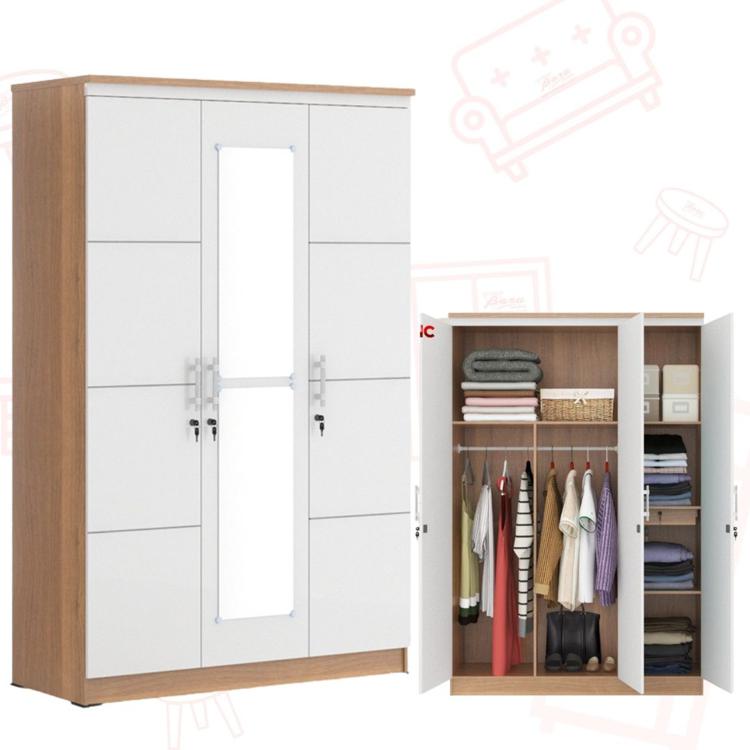 Lemari Pakaian Olympic LP 3Pintu Eero