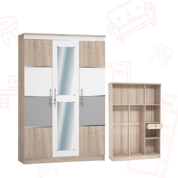 Lemari Pakaian Olympic LP 3Pintu Navaro