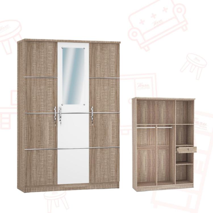 Lemari Pakaian Olympic LP 3Pintu Alphin